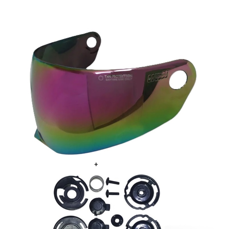 Rainbow Visor Studds Ninja Elite Helmet + Mechanism (RVSNE2)